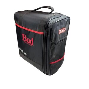 OGIO The Original Locker Bag Bud King Of Beers Black GUC Black Red VTG Read Desc